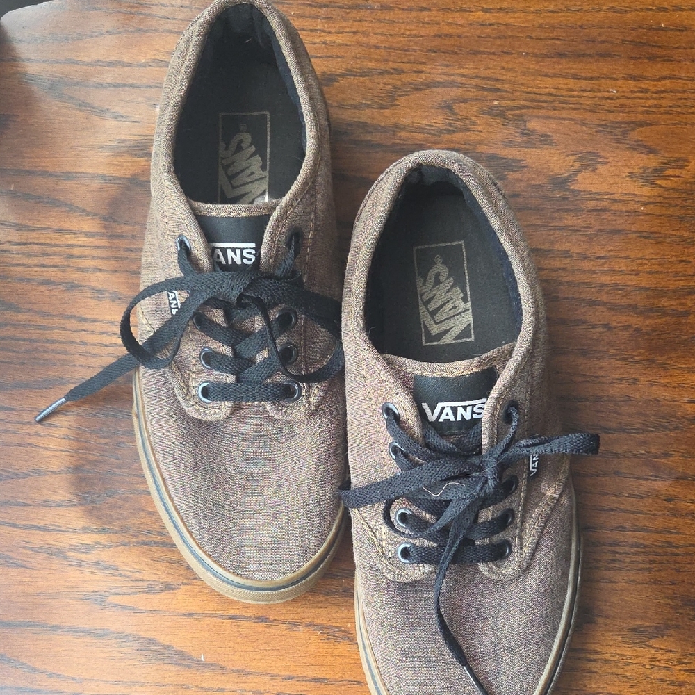 Vans Brown Sneakers Classic Durable Design